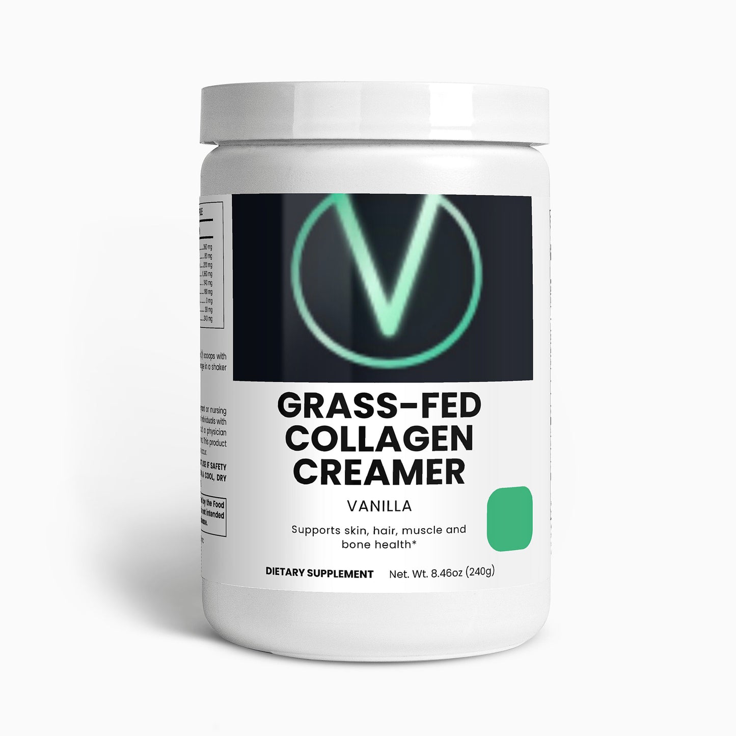 Grass-Fed Collagen Creamer (Vanilla)